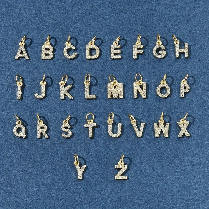 Custom Tiny Initial Necklace