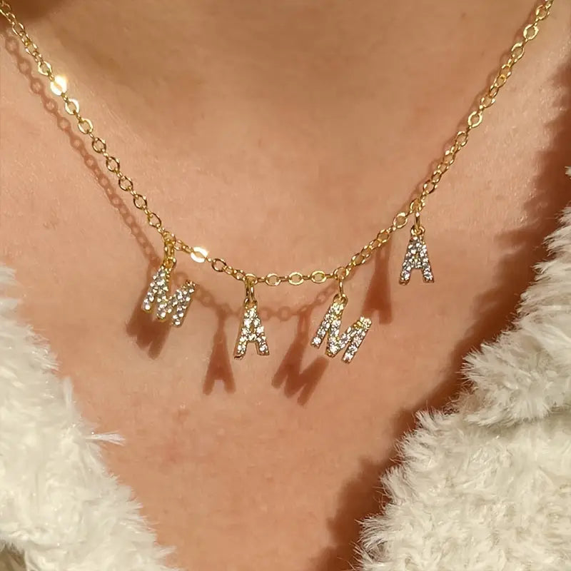 Custom Tiny Initial Necklace
