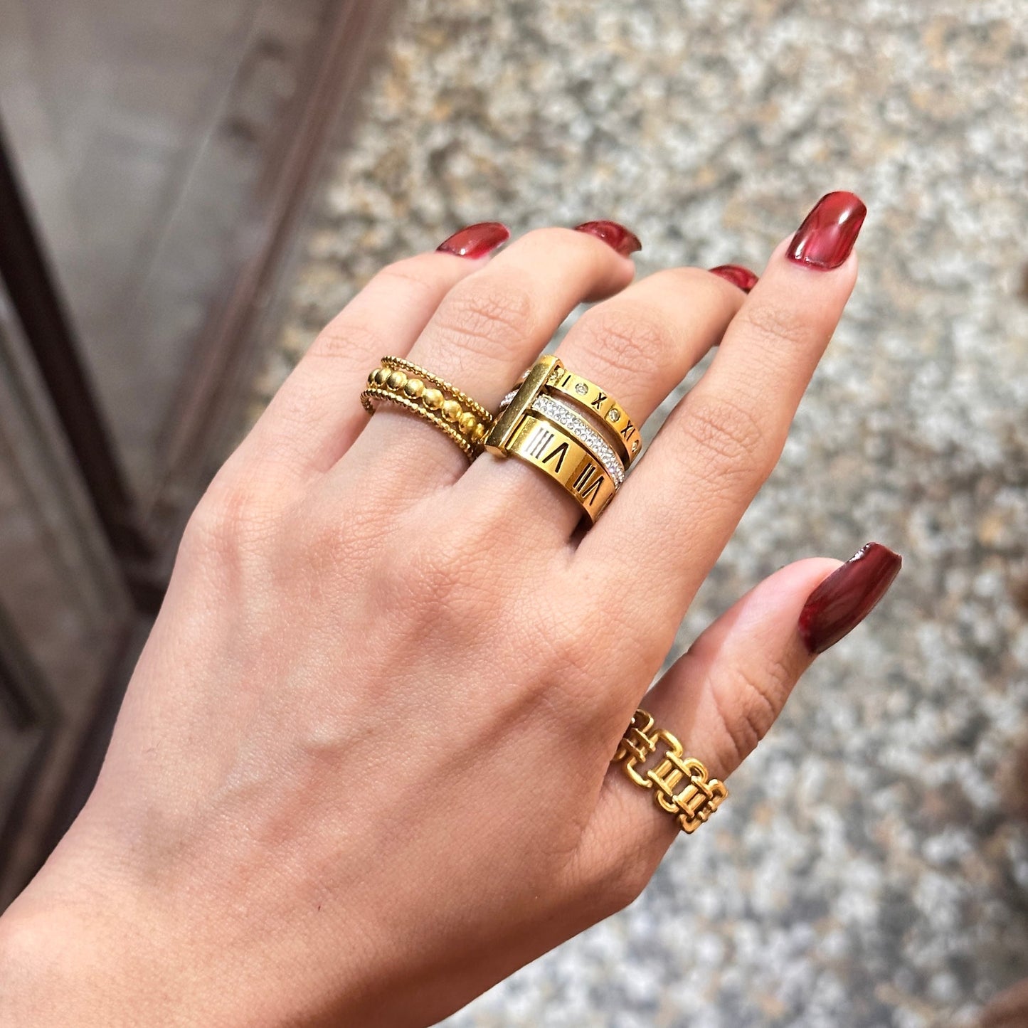 Triple Crowd Ring