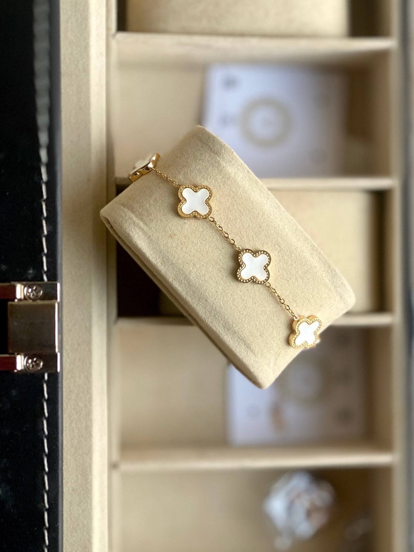 White Clover Bracelet
