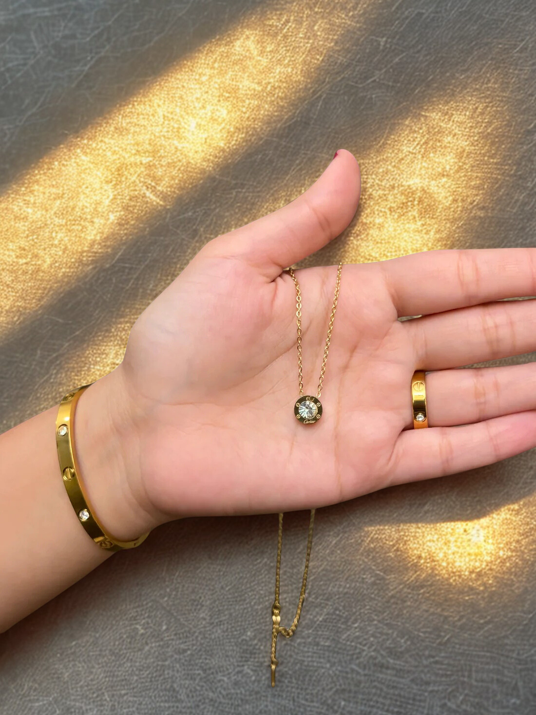 Full Cartier Set ( Bangle, Ring, Necklace )