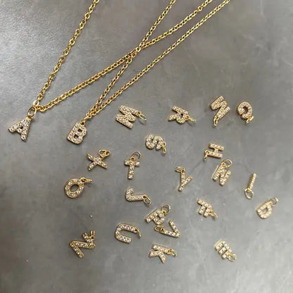 Custom Tiny Initial Necklace