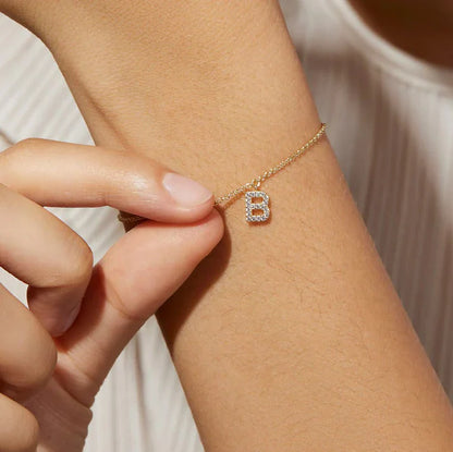 Dainty Intial Bracelet