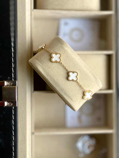 White Clover Bracelet