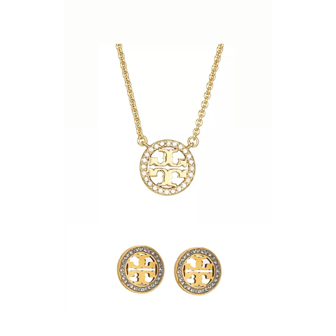 Tory set ( necklace and earrings )