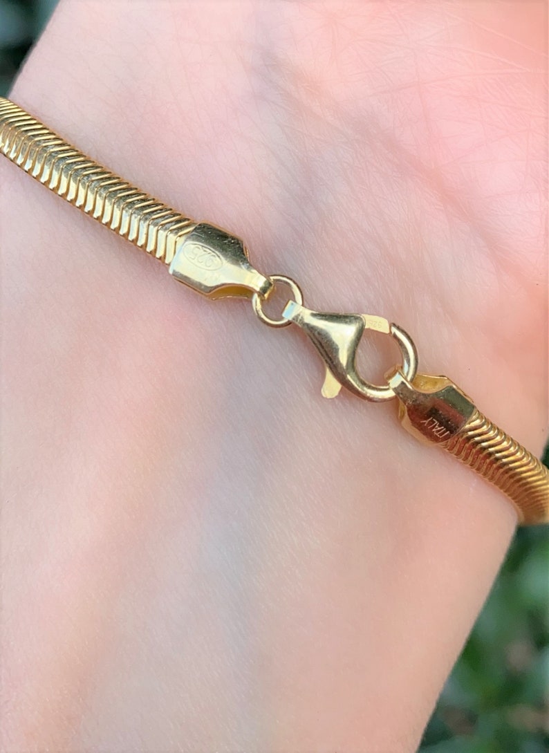 Classic snake chain bracelet